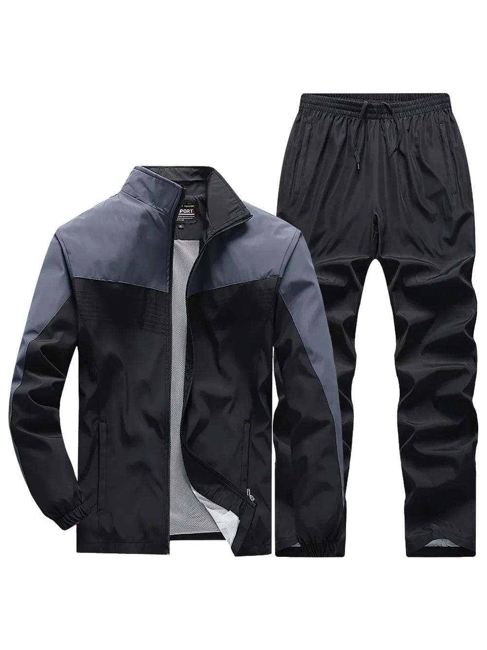 Lightweight Sports Tracksuit with Zipper Jacket - SF2282