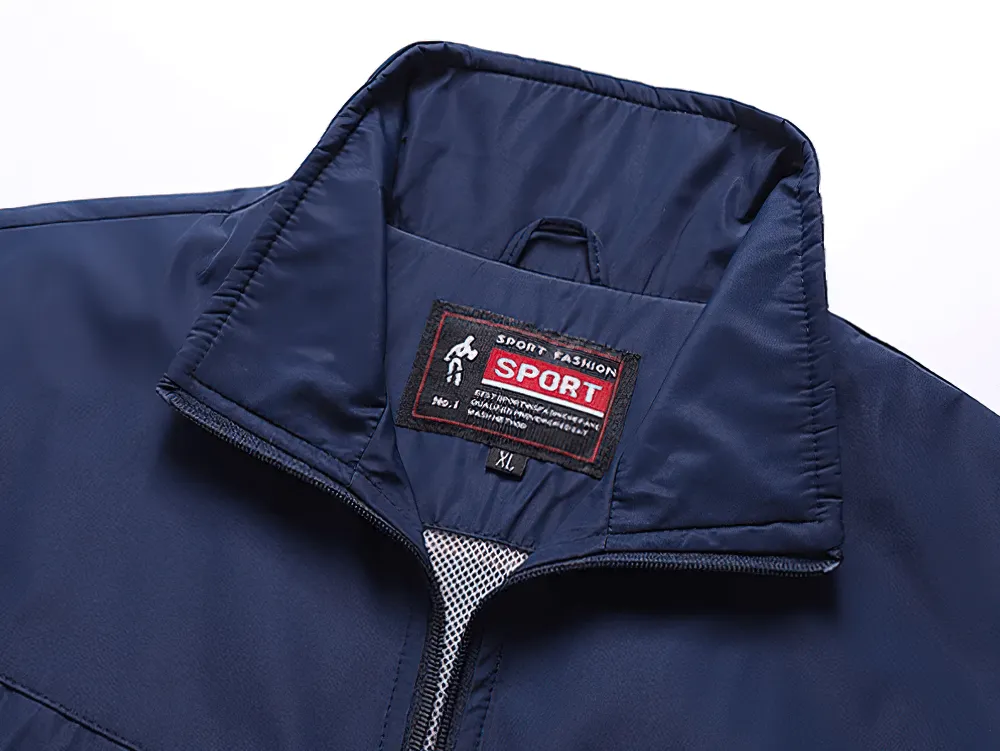 Lightweight Sports Tracksuit with Zipper Jacket - SF2282