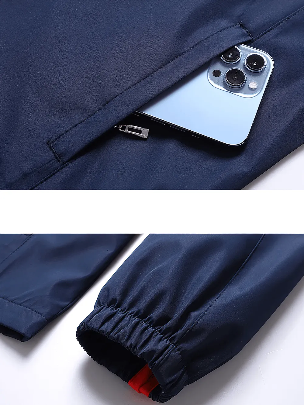 Lightweight Sports Tracksuit with Zipper Jacket - SF2282
