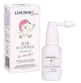 Linomag Liquid for cradle cap 30ml, softens the epidermis