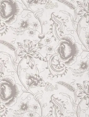 Little Greene Woodblock Mono Wallpaper - Dolphin