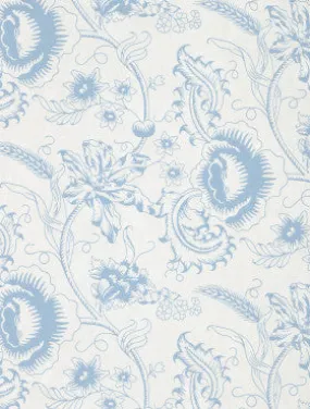 Little Greene Woodblock Mono Wallpaper - Juniper