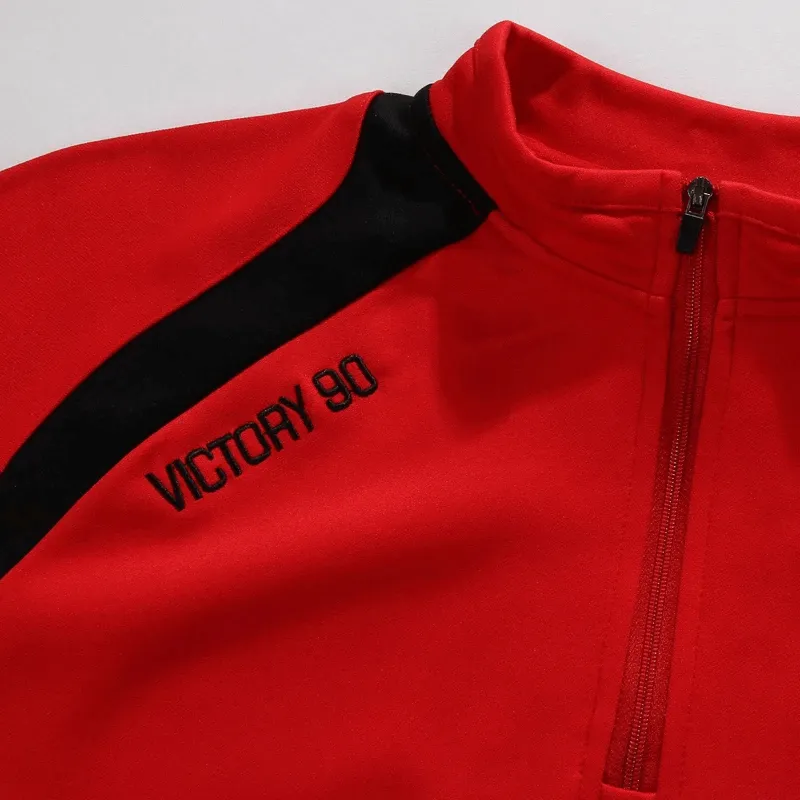 Long-Sleeve Fleece Sports Top with Finger Holes - SF2078