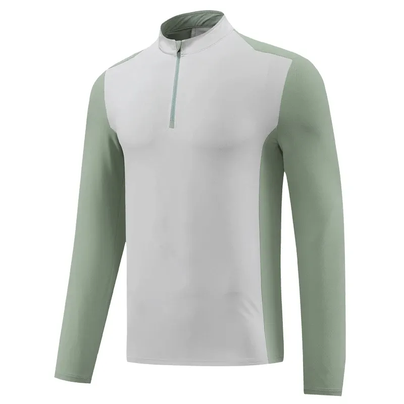 Long Sleeves Double Color Running Pullover - SF2074