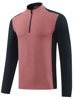 Long Sleeves Double Color Running Pullover - SF2074