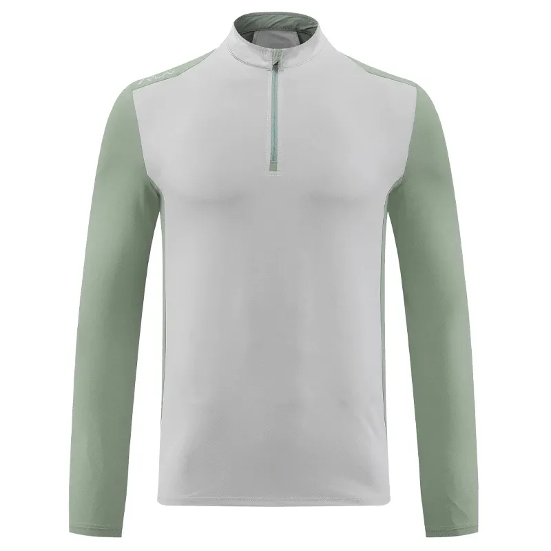Long Sleeves Double Color Running Pullover - SF2074
