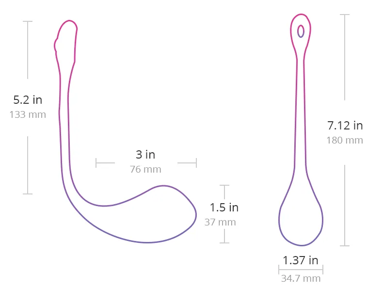 Lovense Lush 2 App Controlled Love Egg Vibrator
