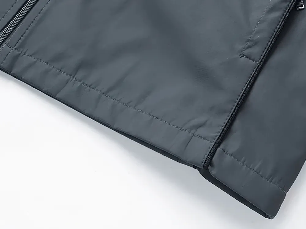 Mandarin Collar Zipper Tracksuit Set with Pockets - SF2278