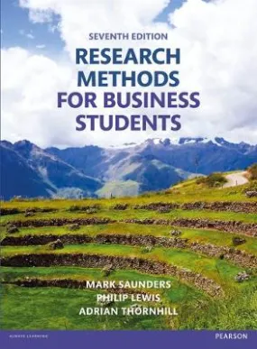 Mark Saunders: Research Methods for Business Students [2015] paperback