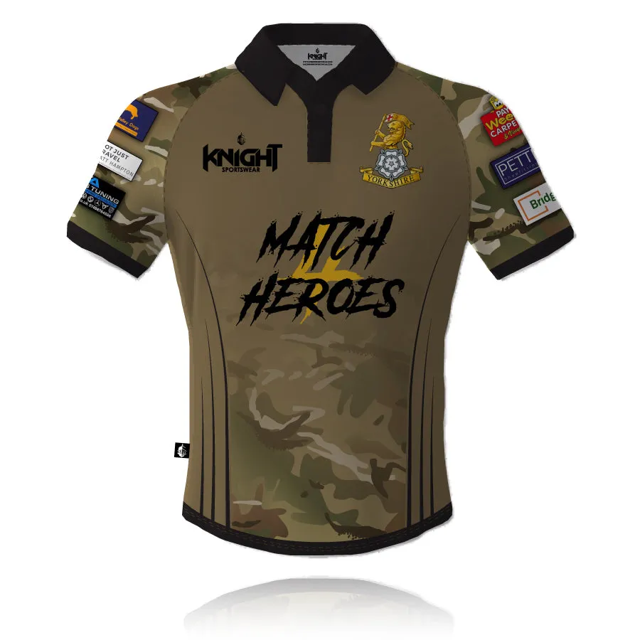 Match 4 Heroes - Army Vets - 2024 Football Shirt