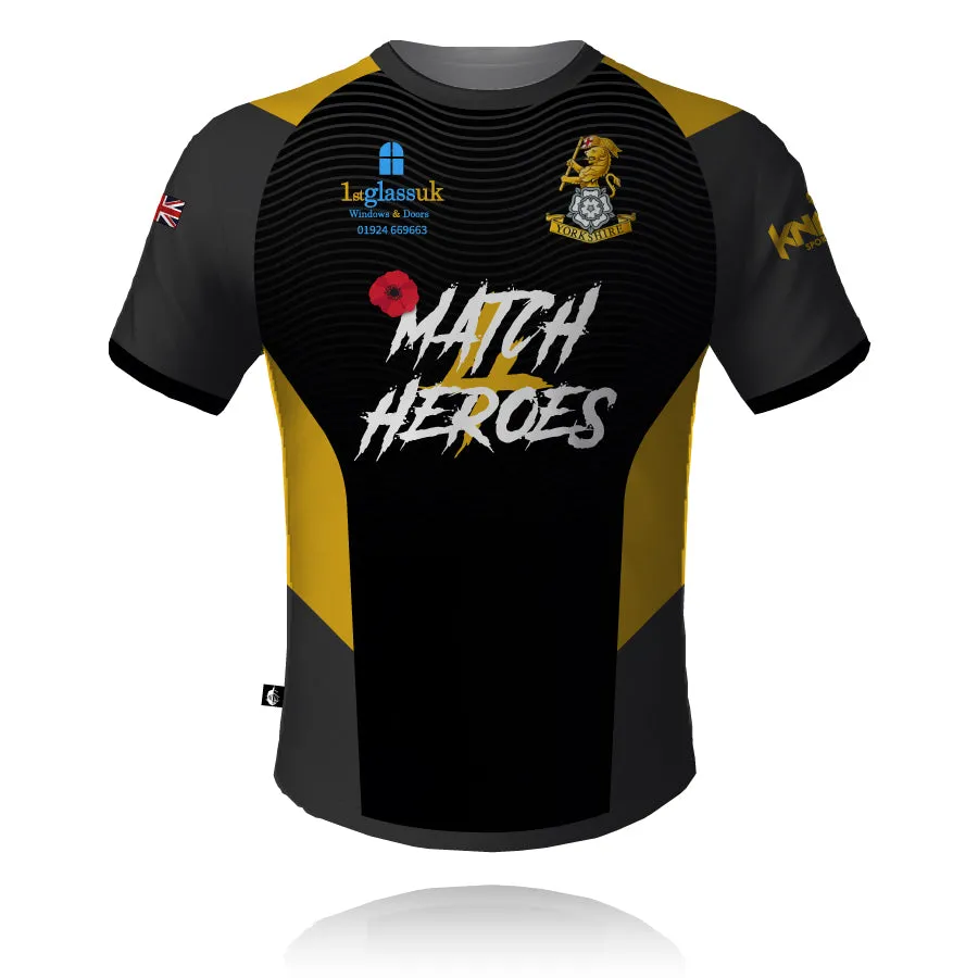 Match 4 Heroes (Black) - 2024 Tech Tee