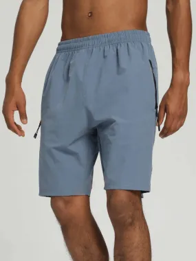 Men's Athletic Running Shorts with Zipper Pockets - SF2172