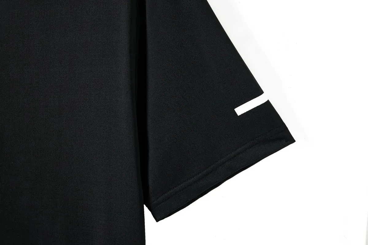 Men's Black O-Neck T-Shirt and Shorts Set - SF2033