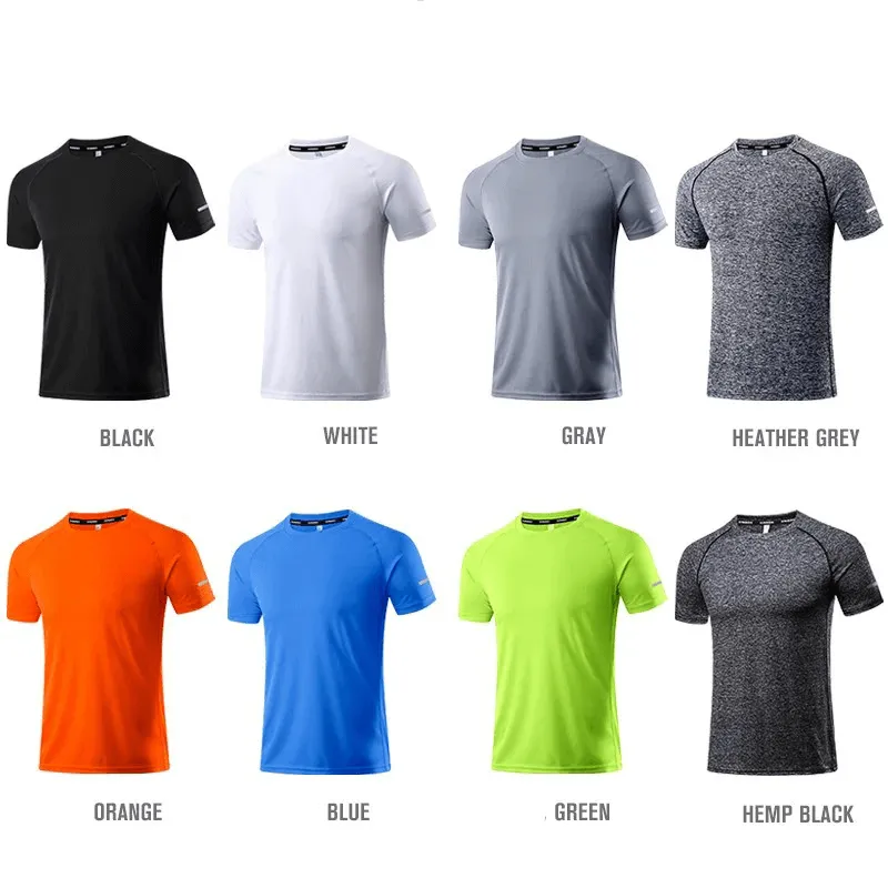 Men's Breathable Sportswear with Short Sleeve - SF2027