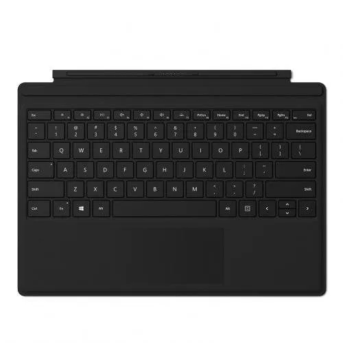 Microsoft Surface Pro Type Cover w/Fingerprint ID, Black (Certified Refurbished)