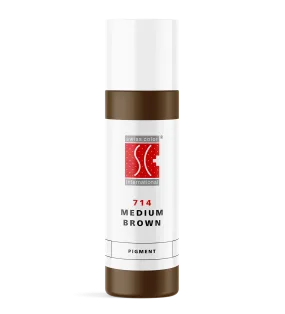 NEW Swiss Brow 714 Medium Brown Pigment 10ml