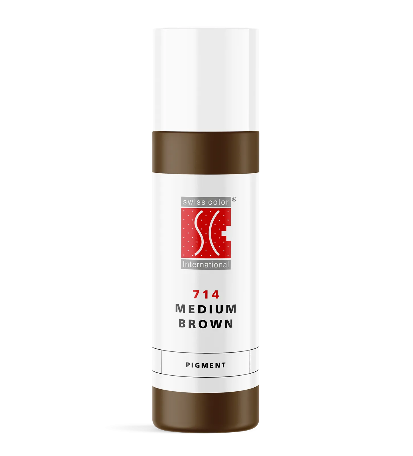 NEW Swiss Brow 714 Medium Brown Pigment 10ml