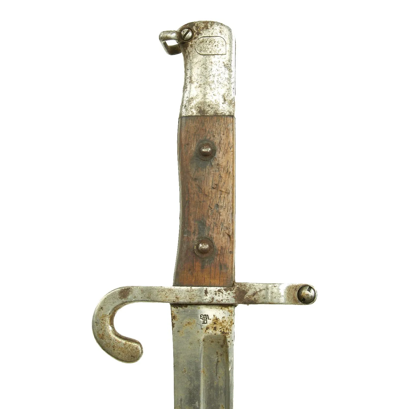 Original Austrian M1873 Werndl Rifle NCO's Saber Bayonet by ŒWG Steyr with Scabbard