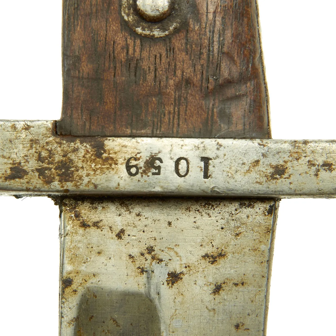 Original Austrian M1873 Werndl Rifle NCO's Saber Bayonet by ŒWG Steyr with Scabbard