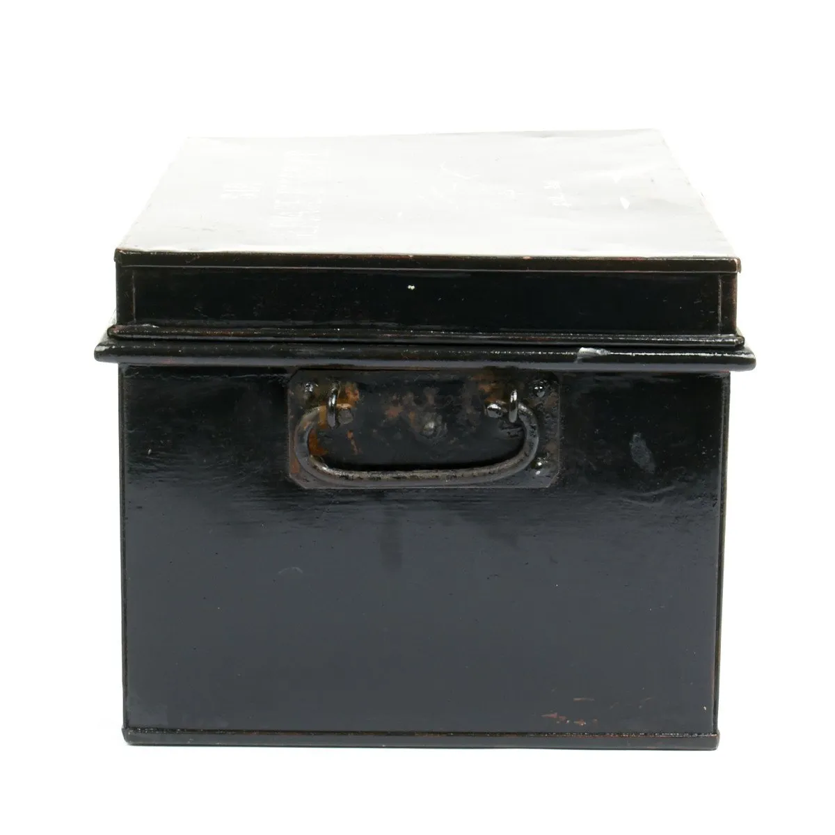 Original British Barrister Wig and Gown Tin Chest of Sir Gervase Biggs K.C.- Circa 1901