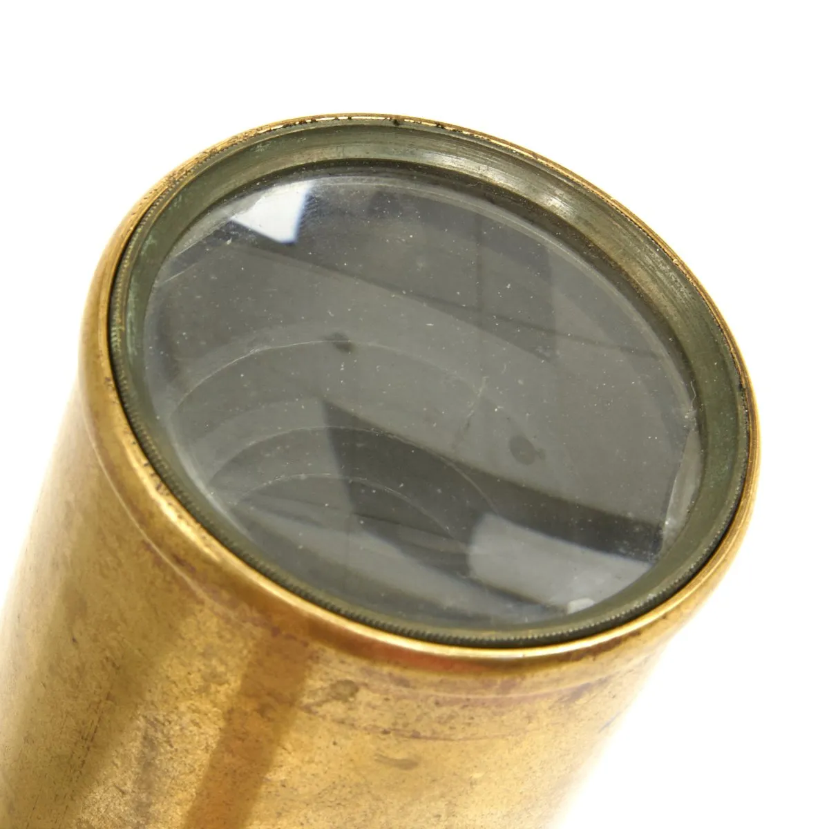 Original British Boer War Era 5-Draw All Brass Officer's Field Telescope by Dollond of London