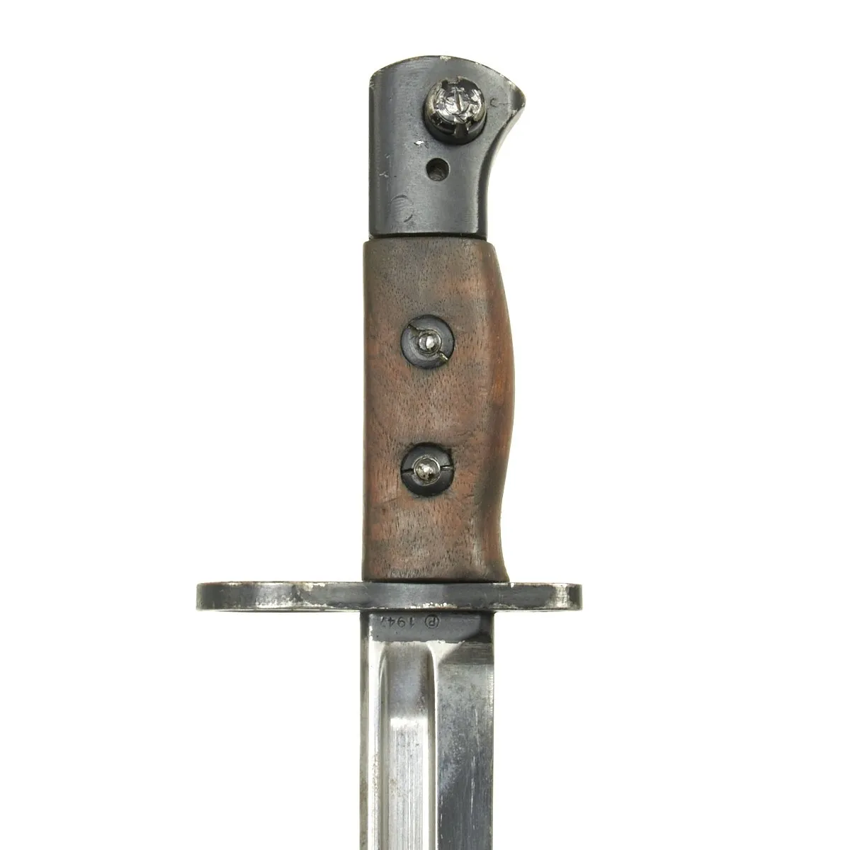 Original British Enfield No.5 Jungle Carbine MkII Bayonet with Scabbard by Poole - Dated 1947