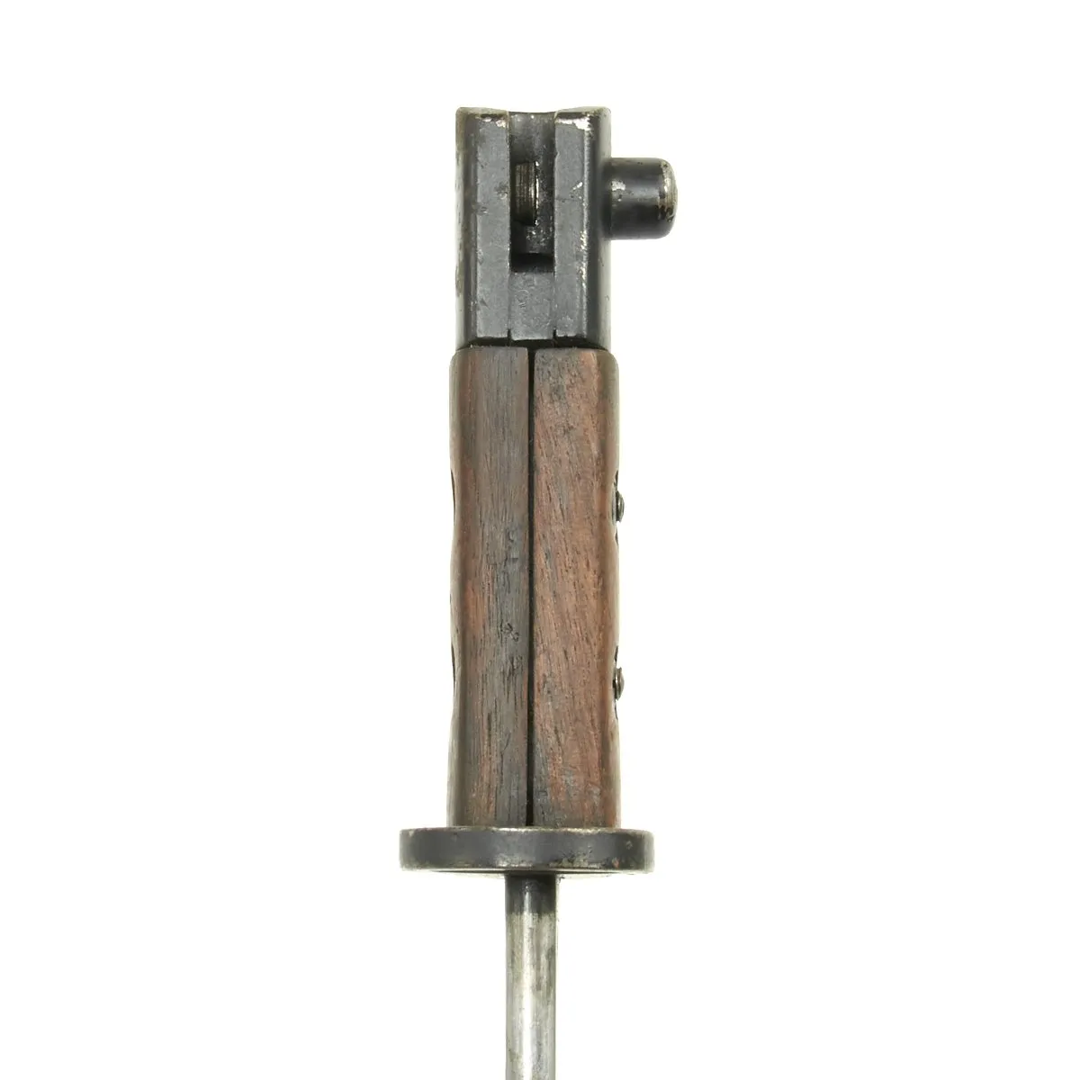 Original British Enfield No.5 Jungle Carbine MkII Bayonet with Scabbard by Poole - Dated 1947