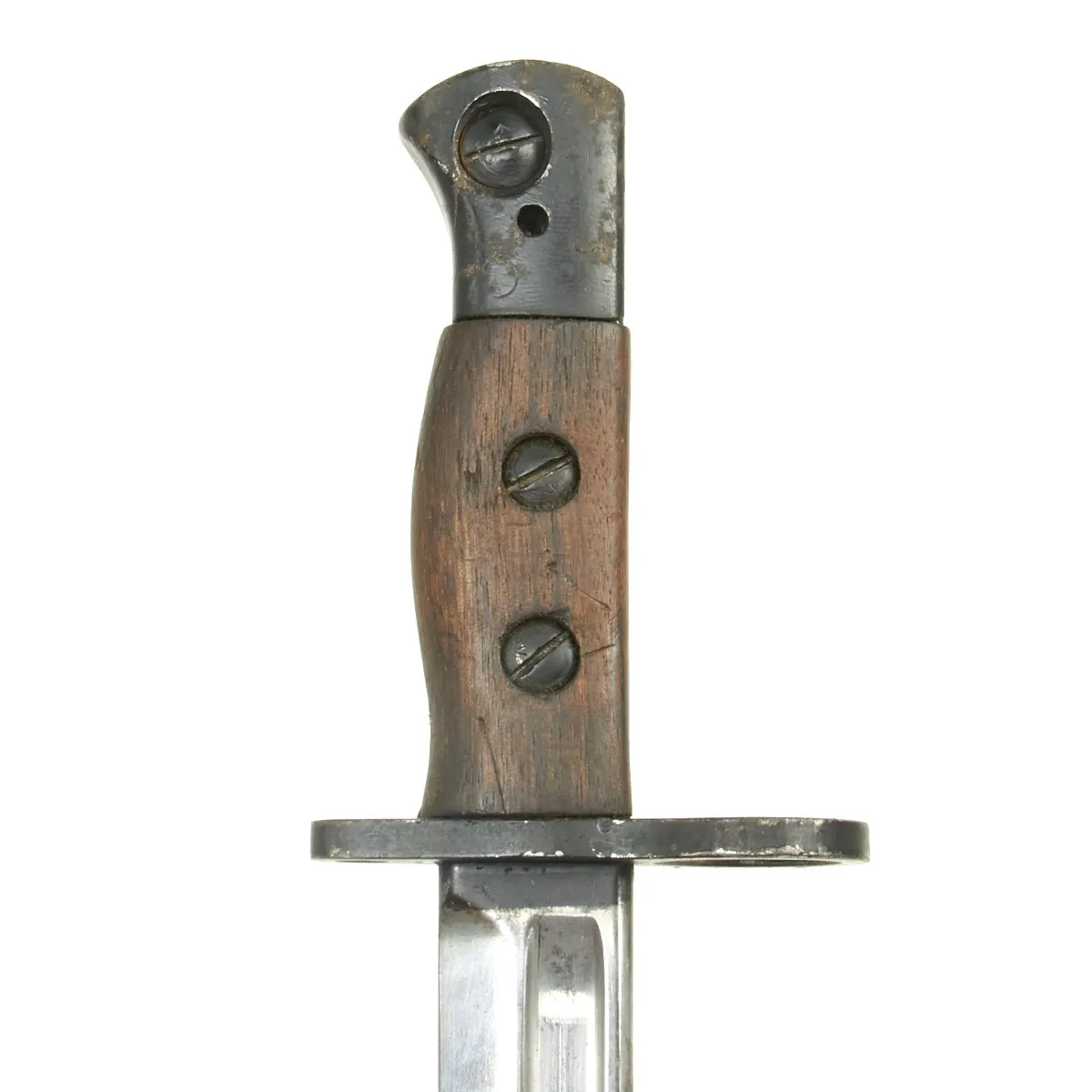 Original British Enfield No.5 Jungle Carbine MkII Bayonet with Scabbard by Poole - Dated 1947