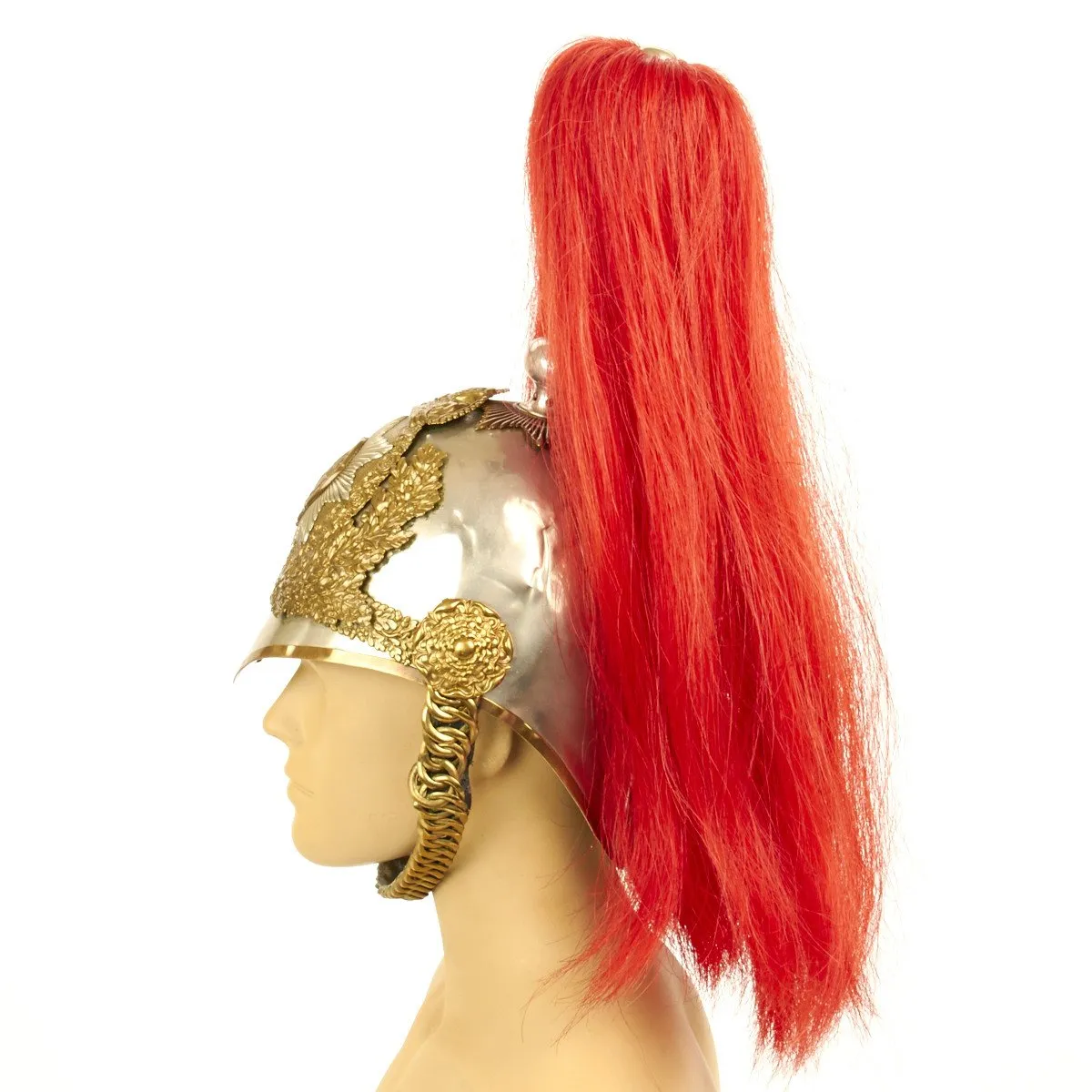 Original British King Edward 7th Blues Horse Guard Household Cavalry Helmet- Circa 1902
