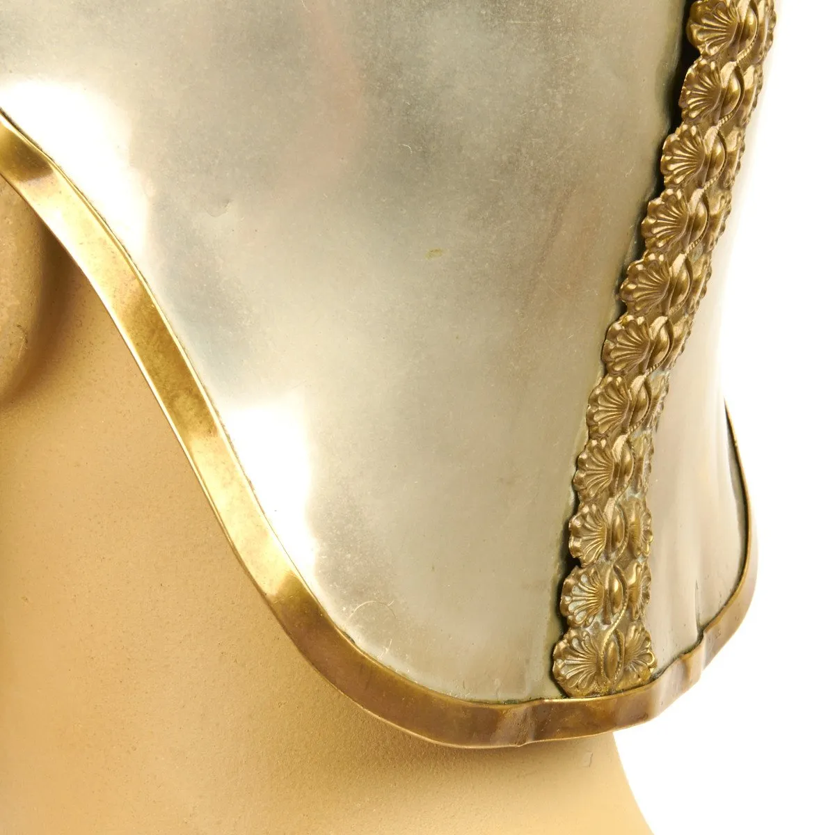 Original British King Edward 7th Blues Horse Guard Household Cavalry Helmet- Circa 1902