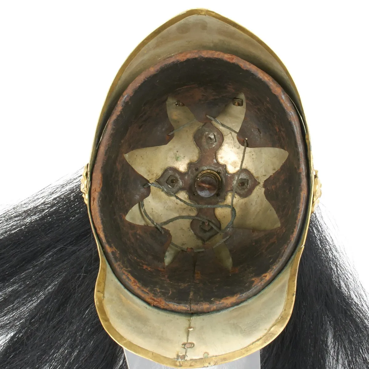 Original British Victorian 1st Royal Dragoons Cavalry Helmet- Circa 1880