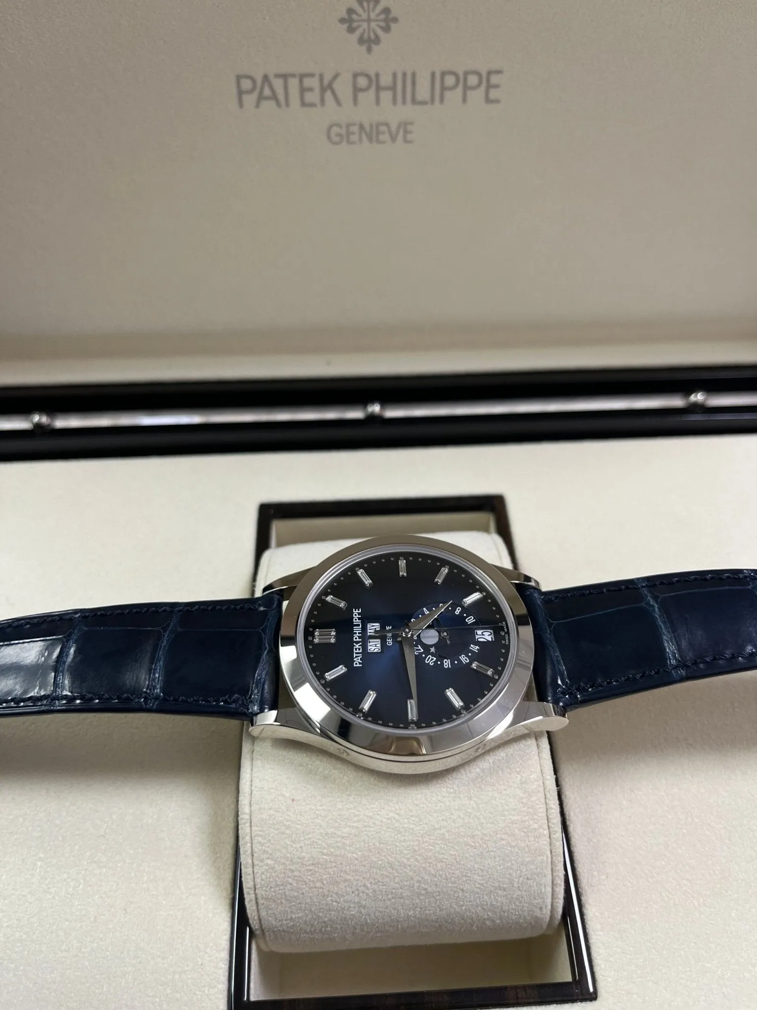 Patek Philippe Annual Calendar Blue Dial 2024 5396G-017