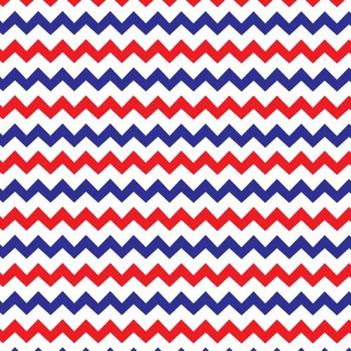 Patterned HTV - Red White & Blue Mini Chevron Patterned Heat Transfer Vinyl, Patriotic Chevron Heat Transfer Vinyl, Patterned HTV With Transfer Mask Included! 12x12" Sheet