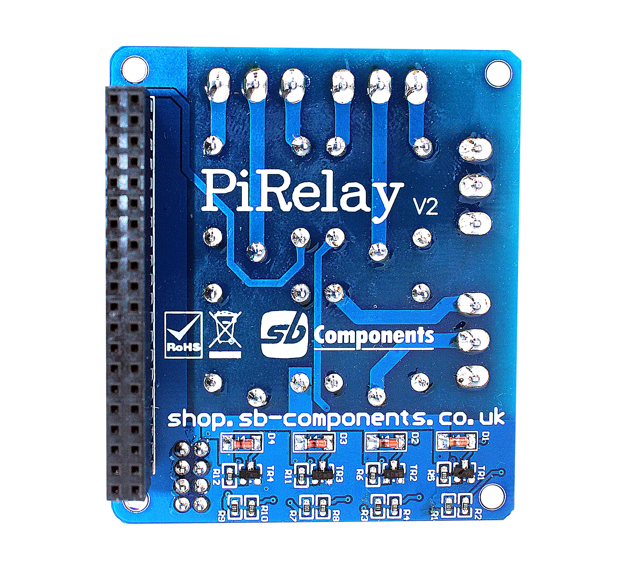 PiRelay v2 Relay Shield for Raspberry Pi