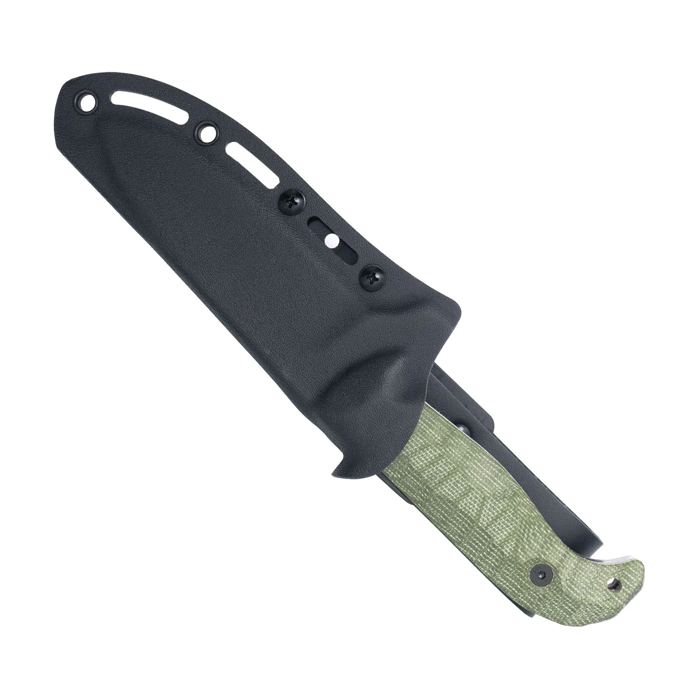 PSK OD Green Micarta Fixed Blade