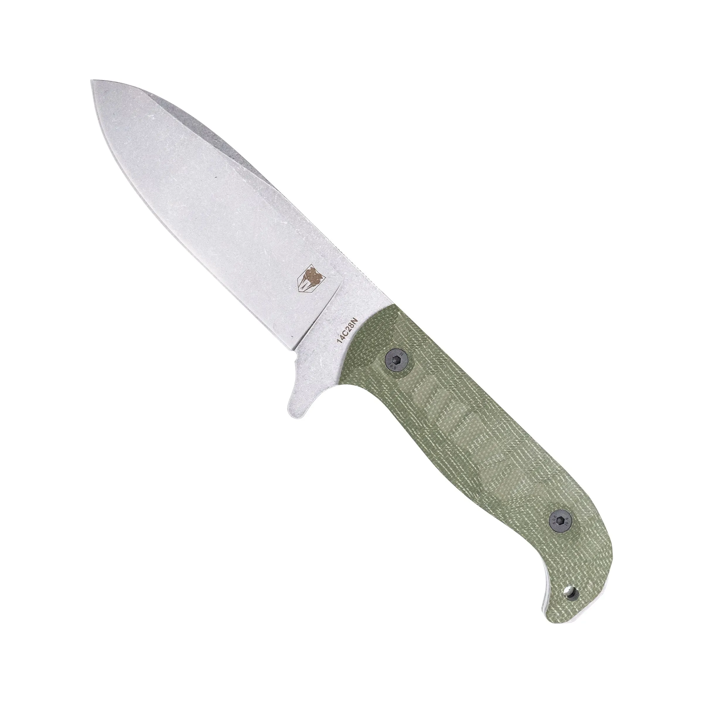 PSK OD Green Micarta Fixed Blade
