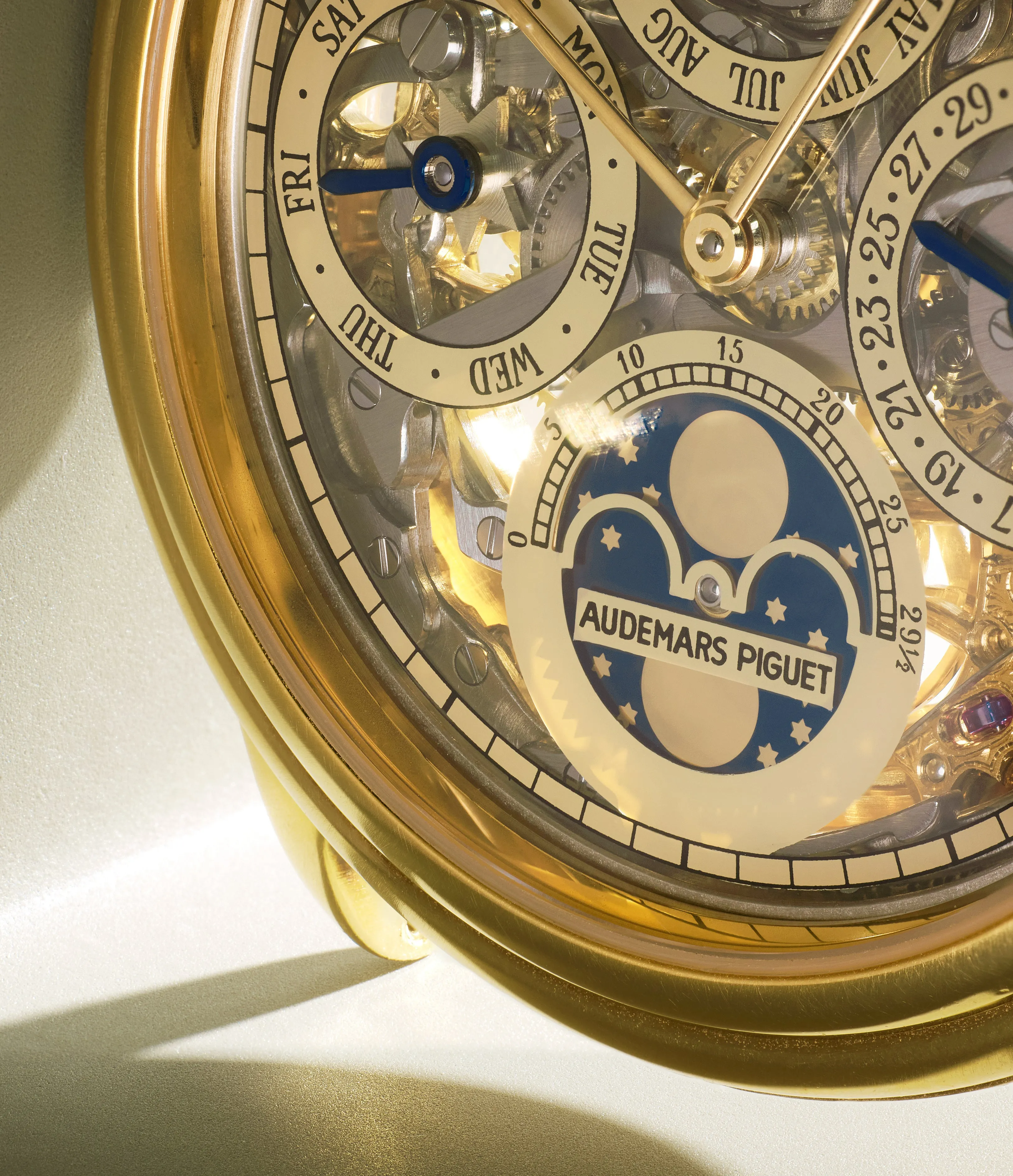 Quantième Perpétuel Skeleton | 25558/002BA | Yellow Gold
