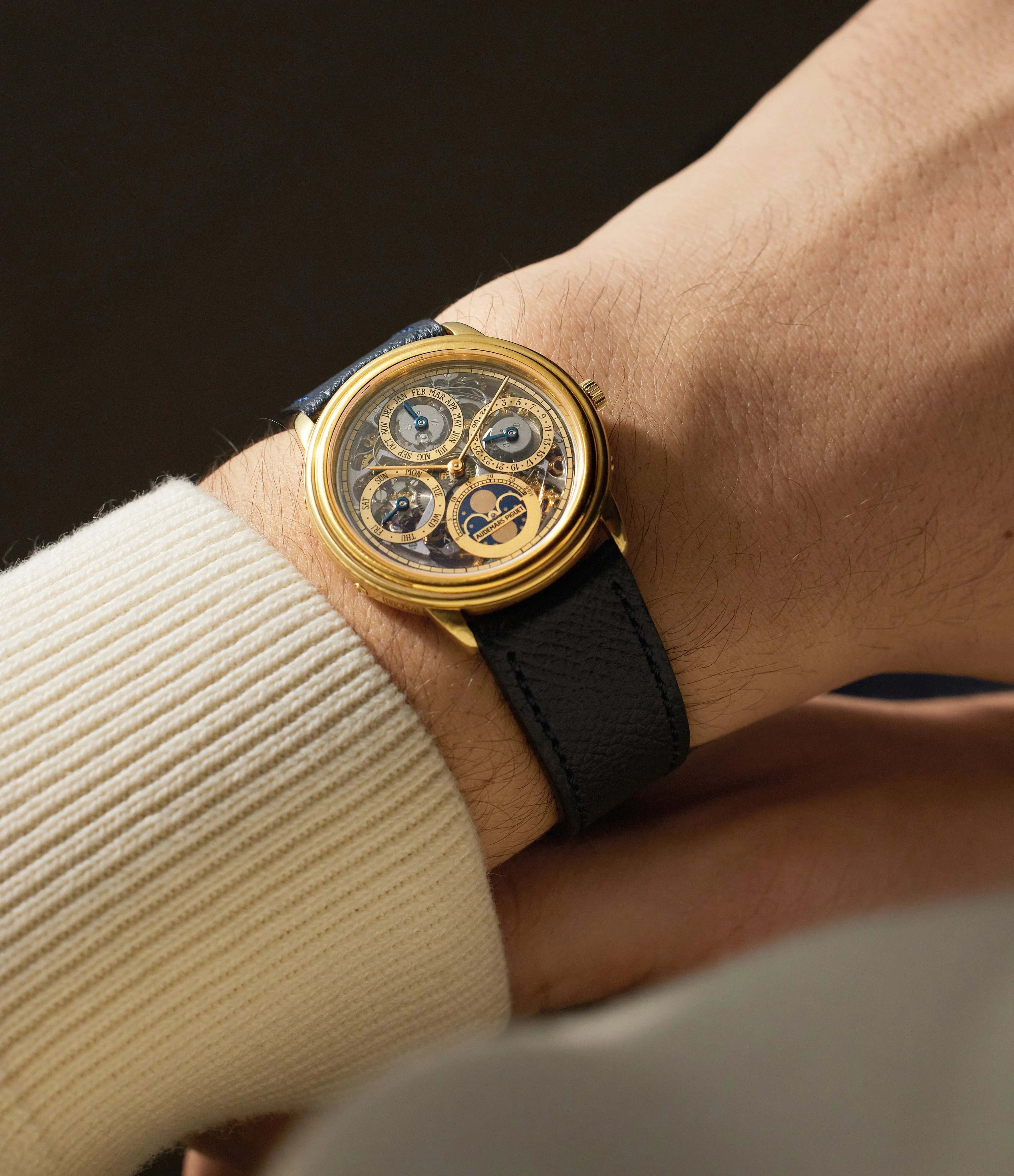 Quantième Perpétuel Skeleton | 25558/002BA | Yellow Gold