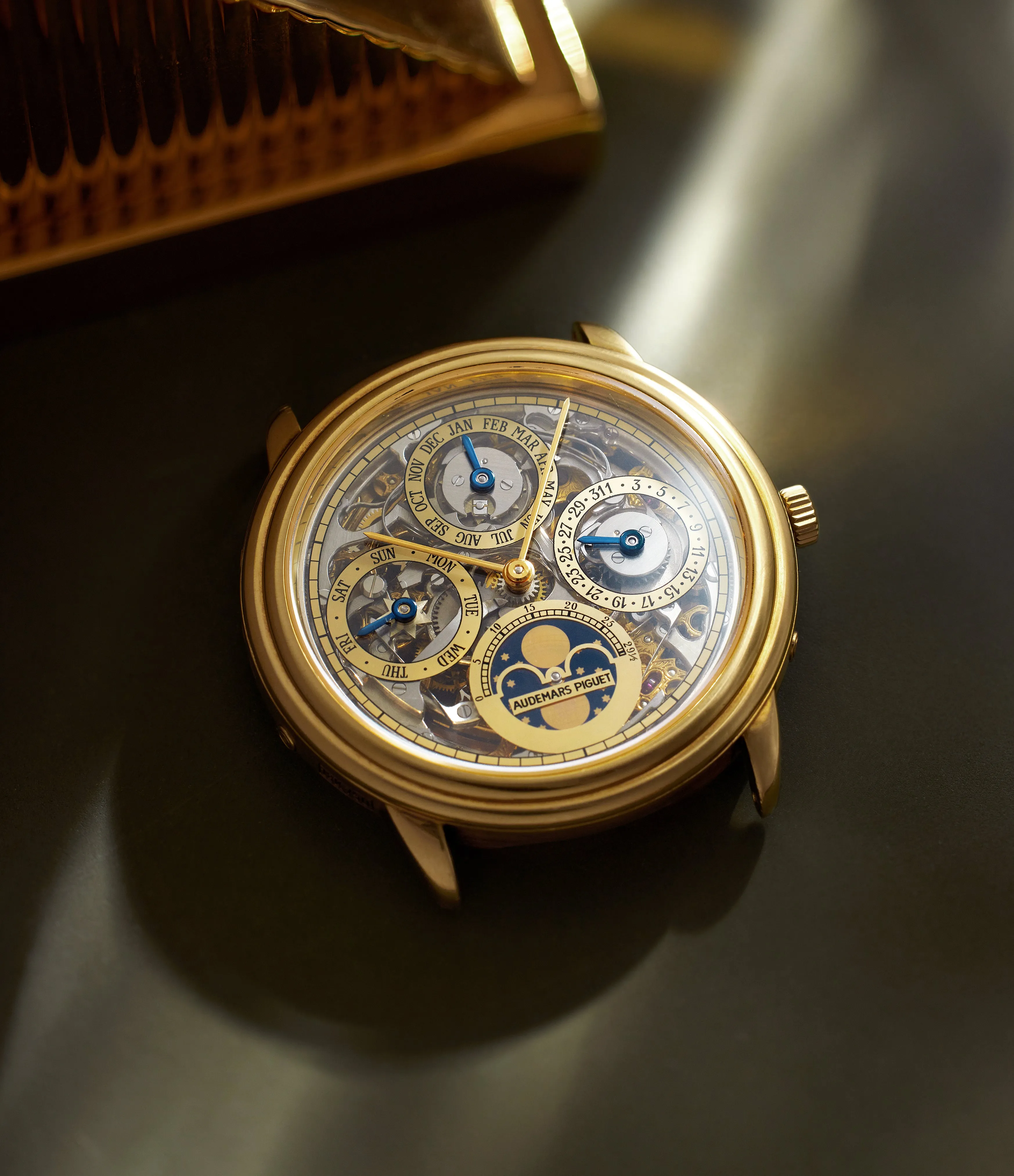 Quantième Perpétuel Skeleton | 25558/002BA | Yellow Gold