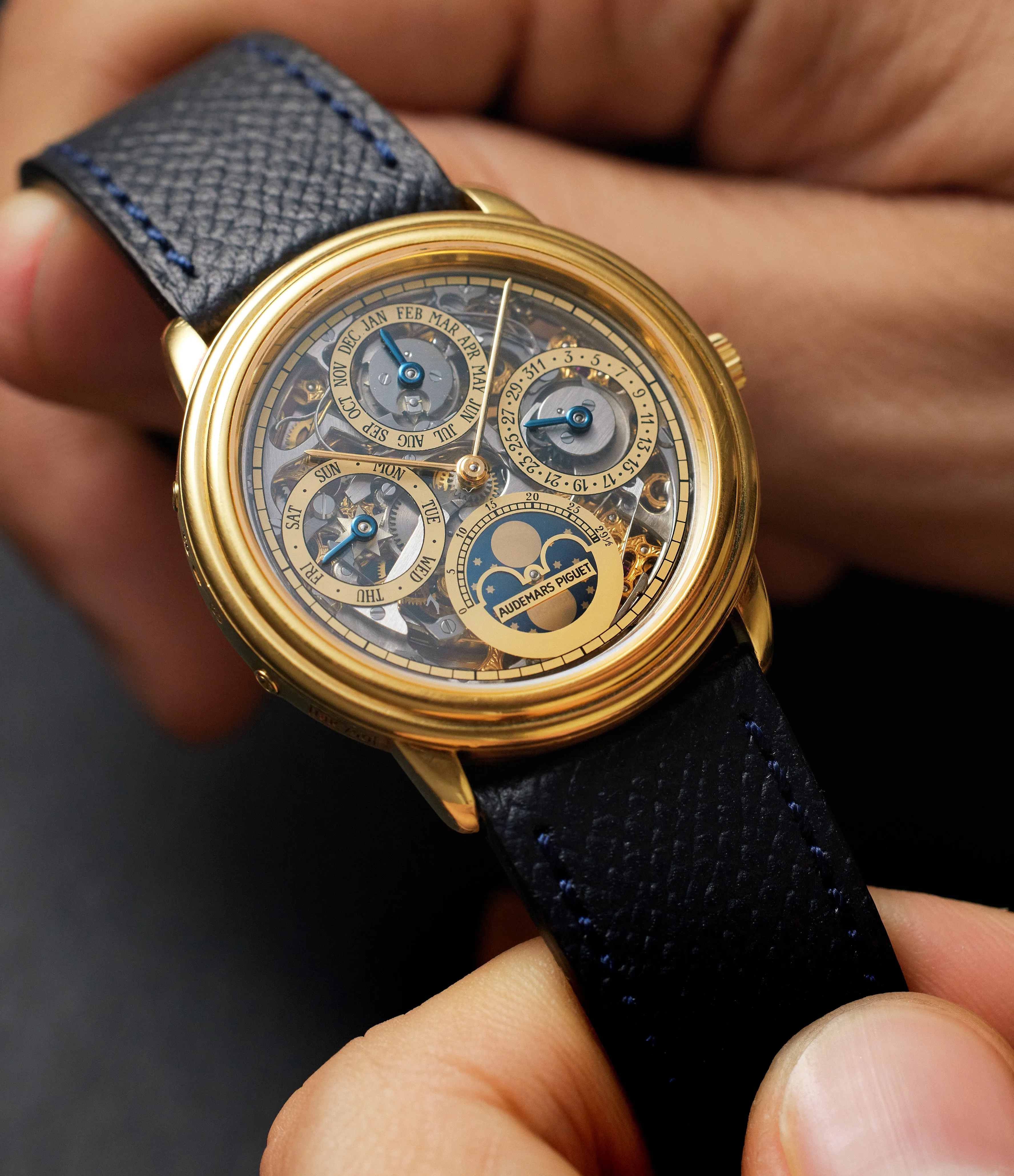 Quantième Perpétuel Skeleton | 25558/002BA | Yellow Gold