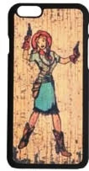 "Annie Oakley" Western Snap-On Case for iPhone 6