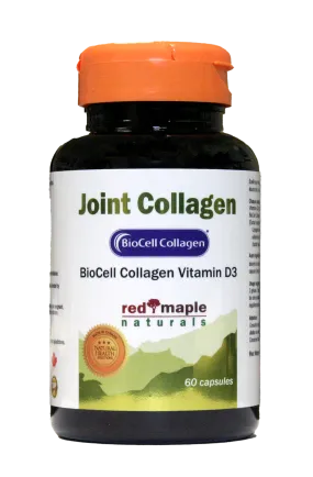 Red Maple Naturals BioCell Joint Collagen 500mg  D3, 60 capsules