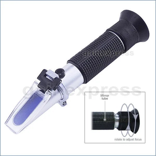 RSG-100ATC Handheld 0-32% ATC Brix & Beer Refractometer Sugar Wine Wort SG
