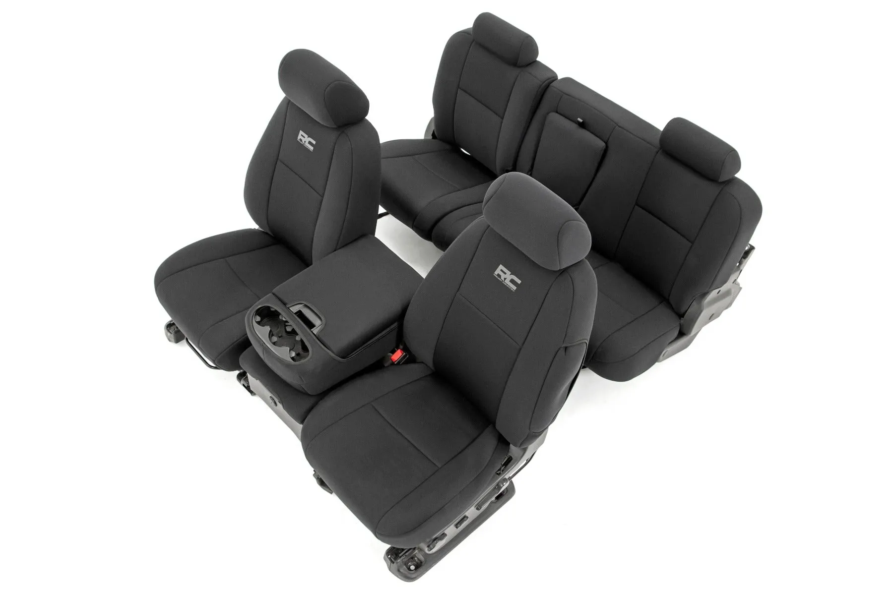Seat Covers | FR 40/40/20 & RR Full Bench | Chevrolet Silverado/GMC Sierra 1500/2500HD | 2007-2013