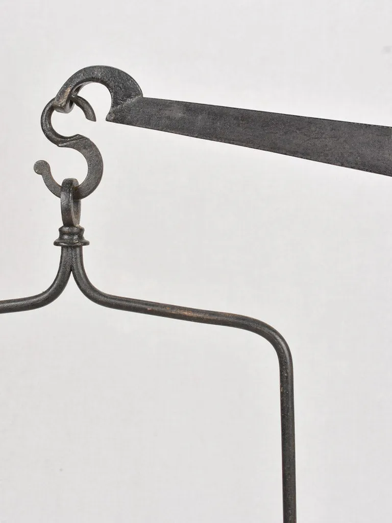 Set of large epicerie scales from the late 19th century 35"