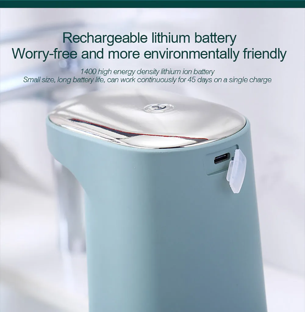 Smart Automatic Liquid Foam Soap Dispenser With Sensor and USB Charging