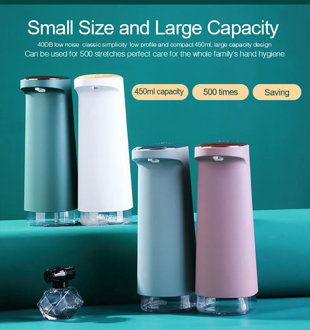 Smart Automatic Liquid Foam Soap Dispenser With Sensor and USB Charging