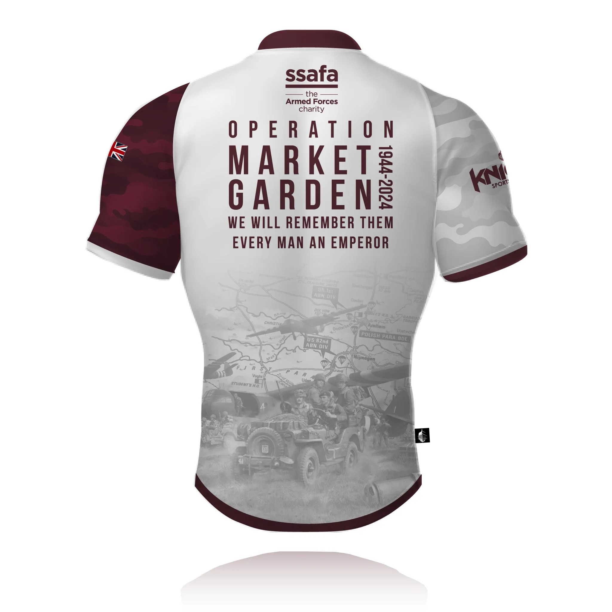 SSAFA, the Armed Forces charity - Operation Market Garden 80th Anniversary - Rugby/Training Shirt