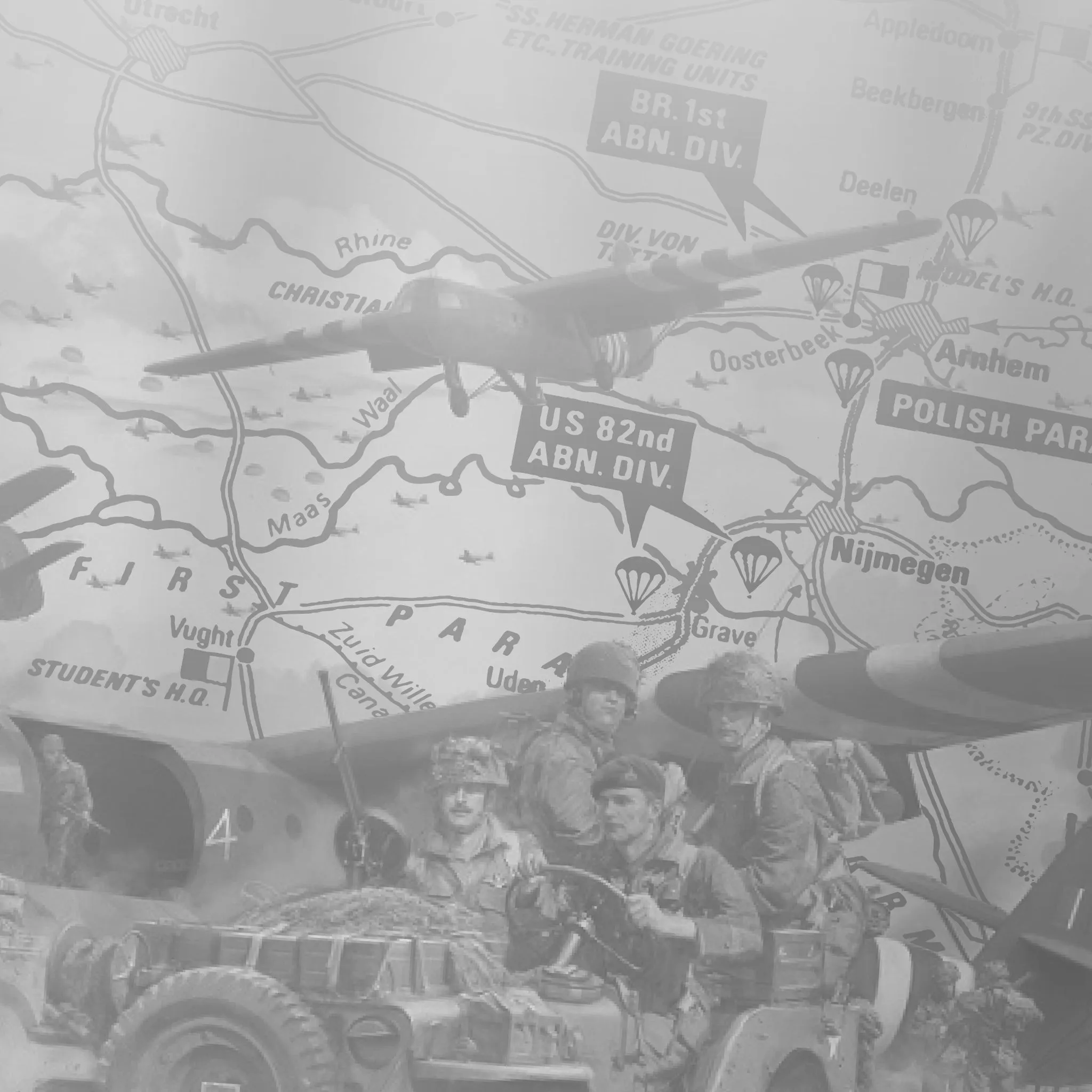 SSAFA, the Armed Forces charity - Operation Market Garden 80th Anniversary - Tech Polo