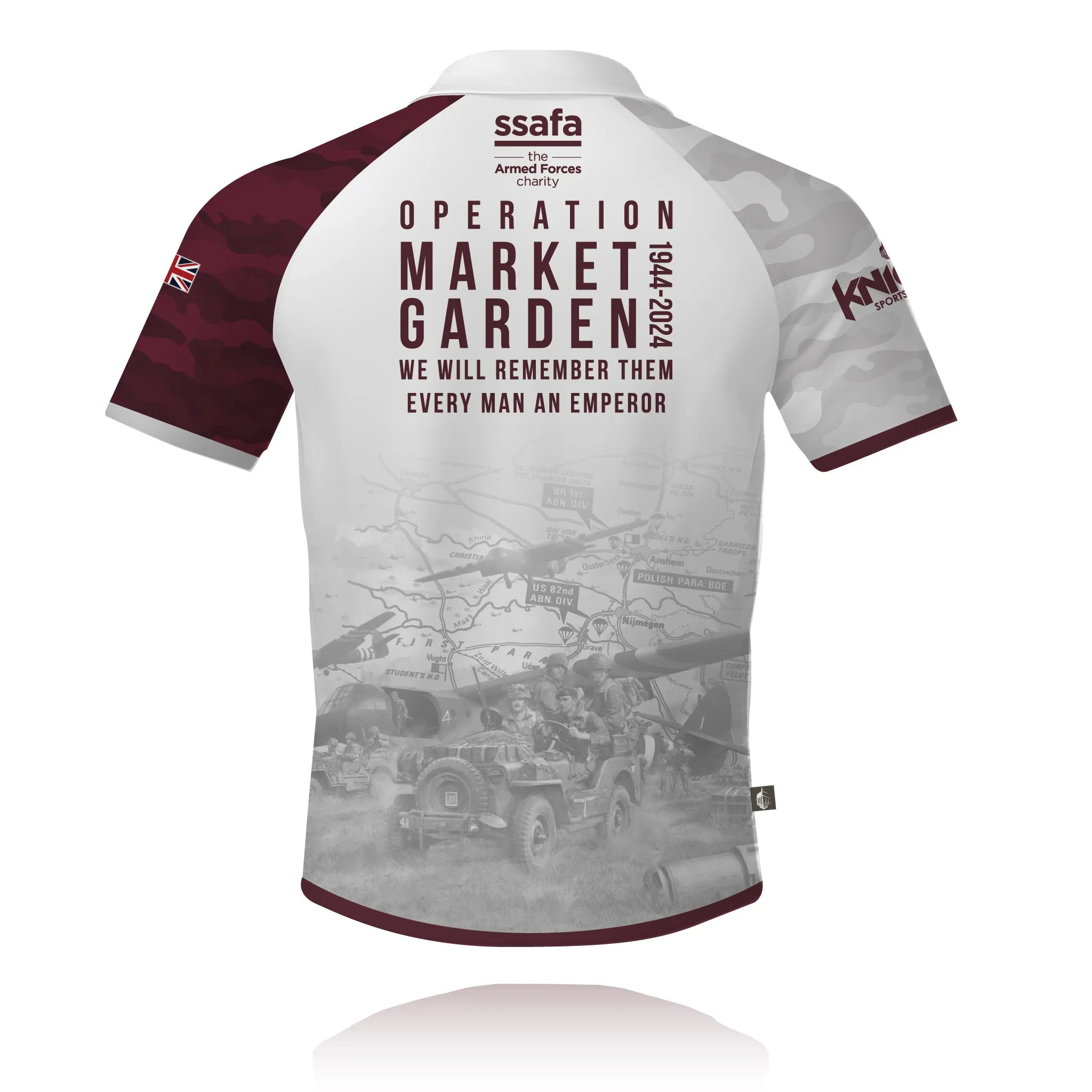 SSAFA, the Armed Forces charity - Operation Market Garden 80th Anniversary - Tech Polo